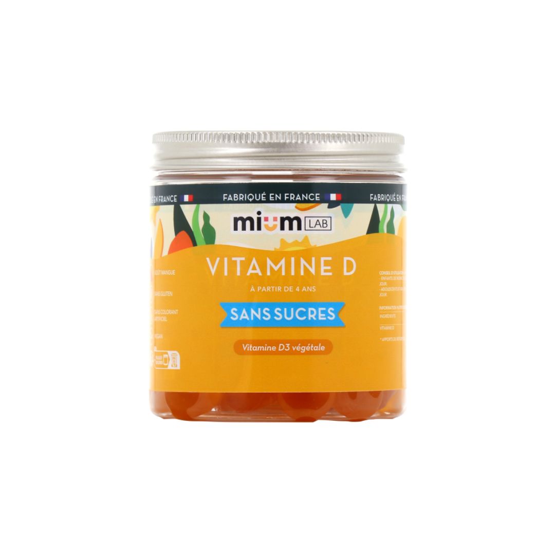 image Vitamine D Gummies sans sucres